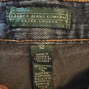 Ralph Lauren Blue Denim Jeans size 12